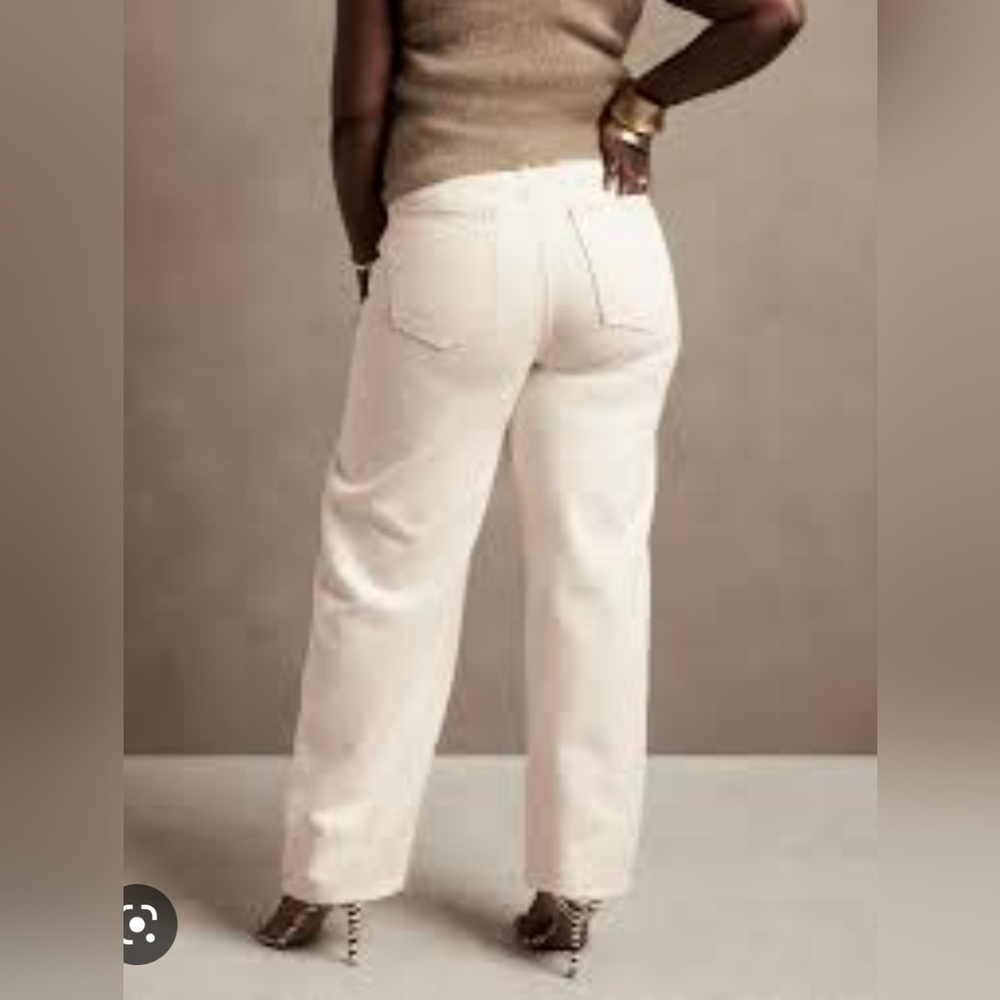 Banana Republic White Jeans